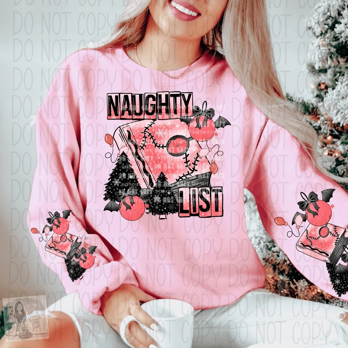 Naughty list sweatshirt