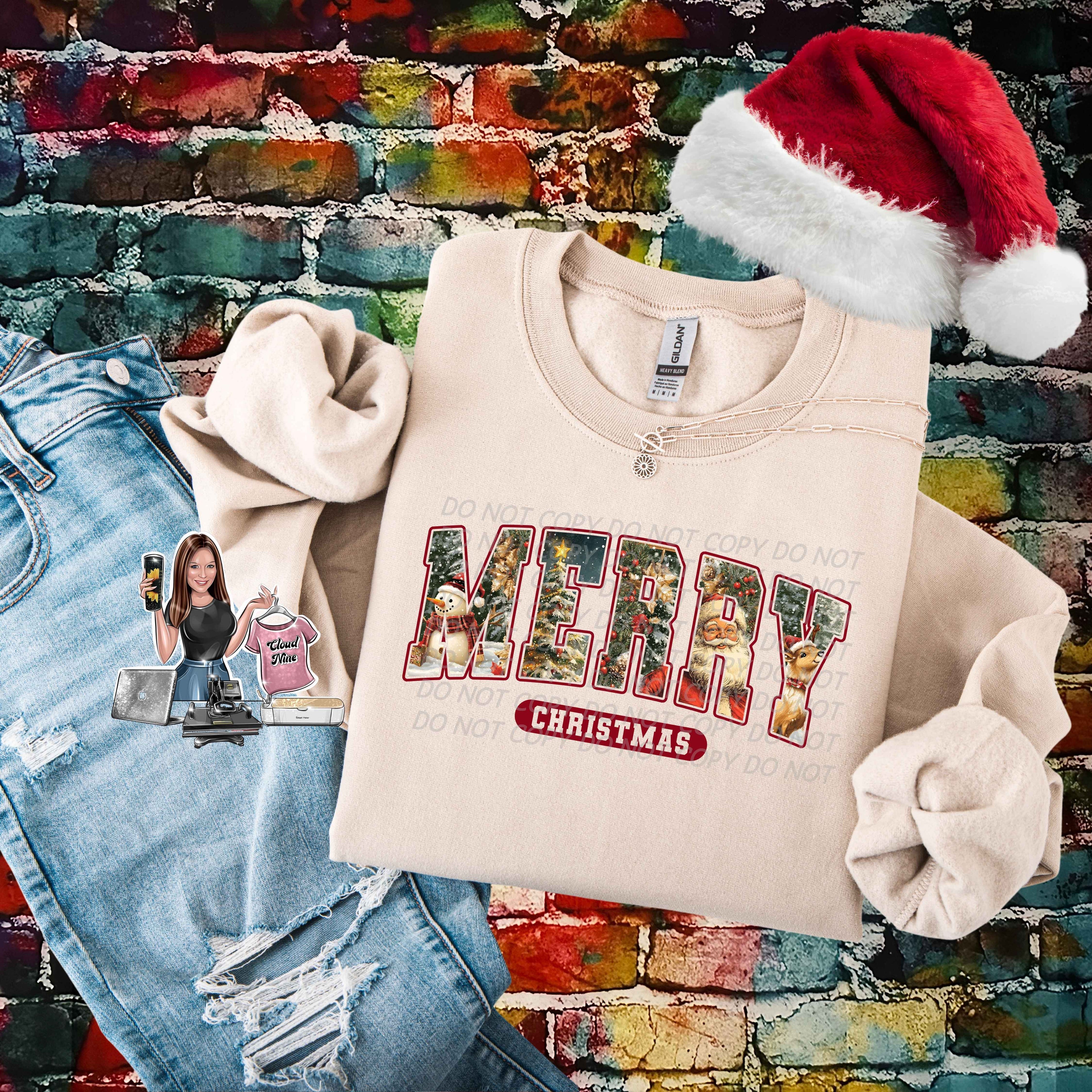 Merry Christmas (red)