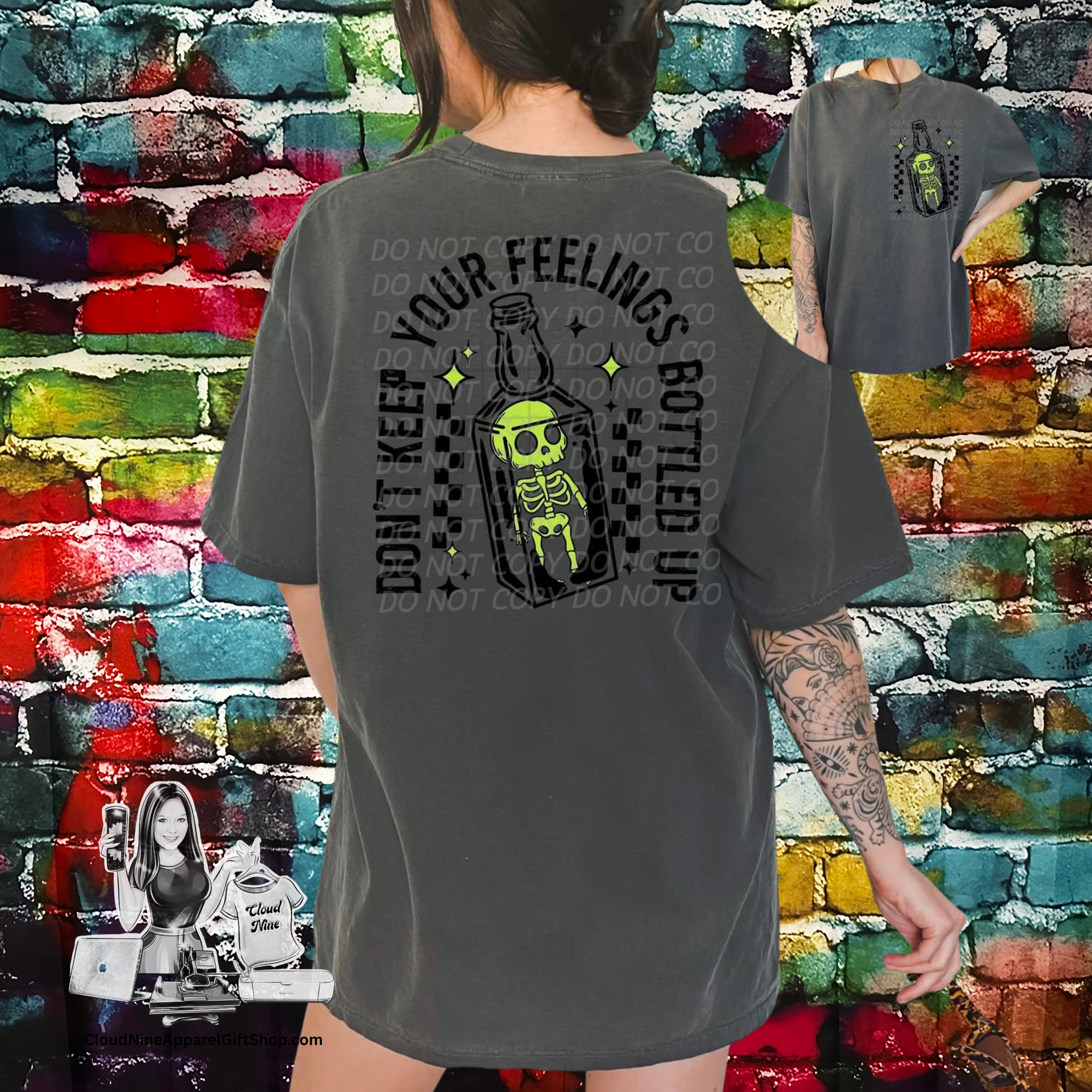 Don’t keep your feelings bottled up-black