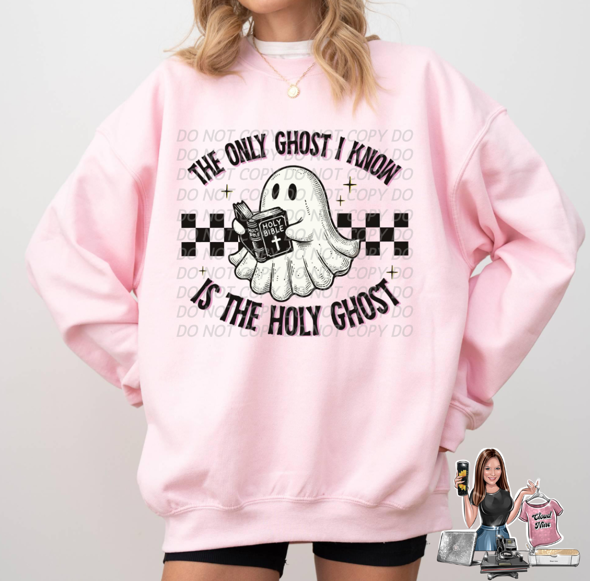 The only ghost I know is the Holy Ghost sweatshirt