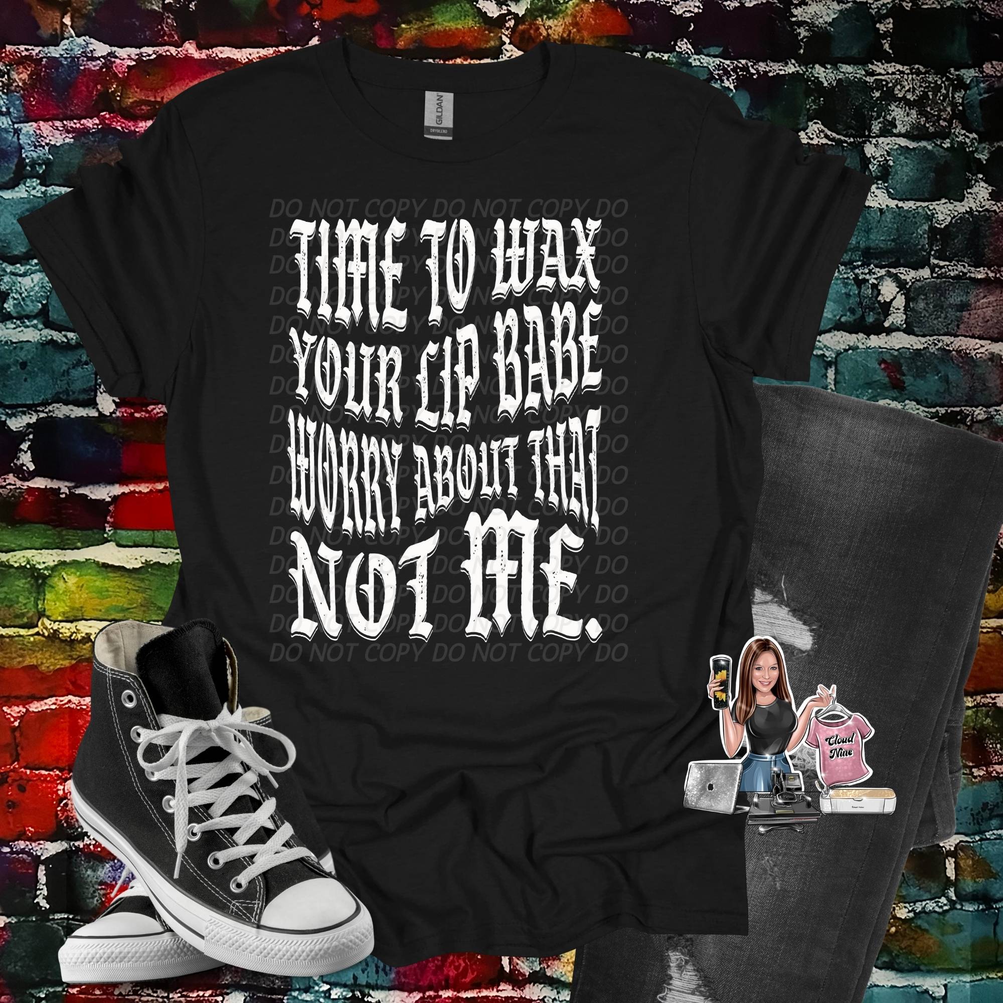 Time to wax your lip babe