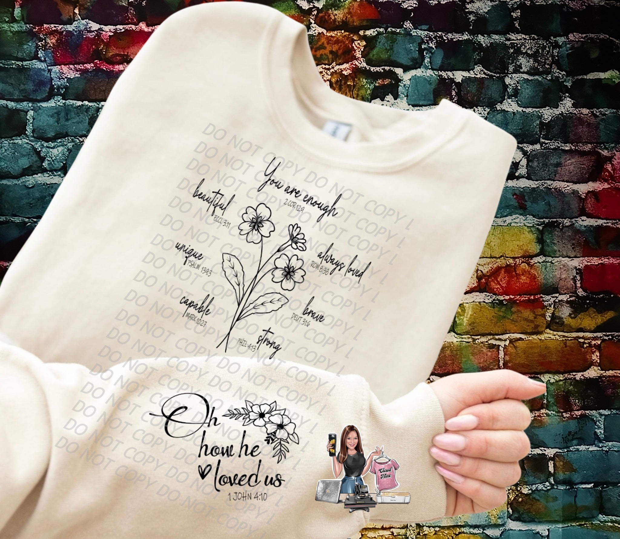 You are enough sweatshirt