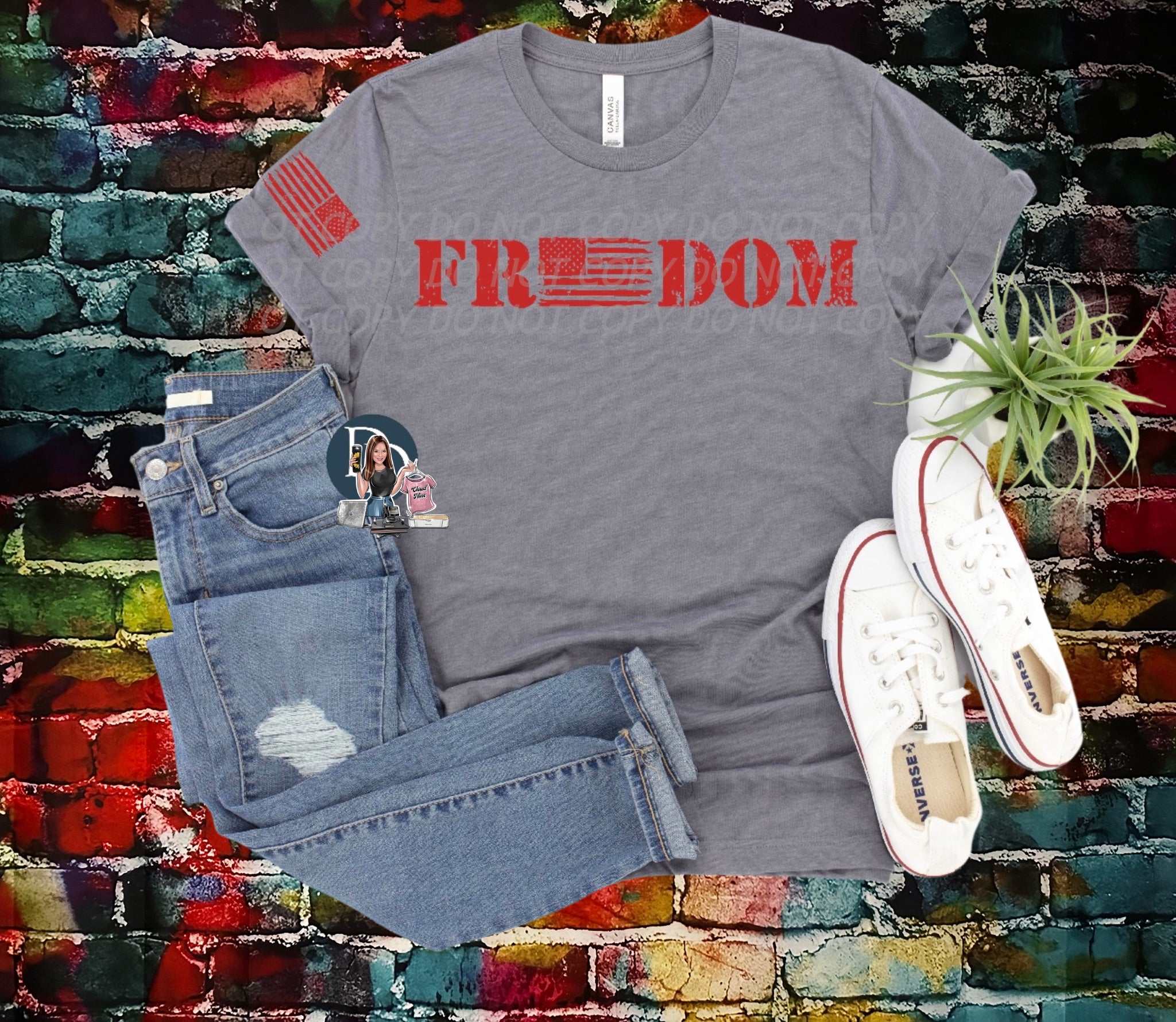 Freedom Bella Canvas tee shirt