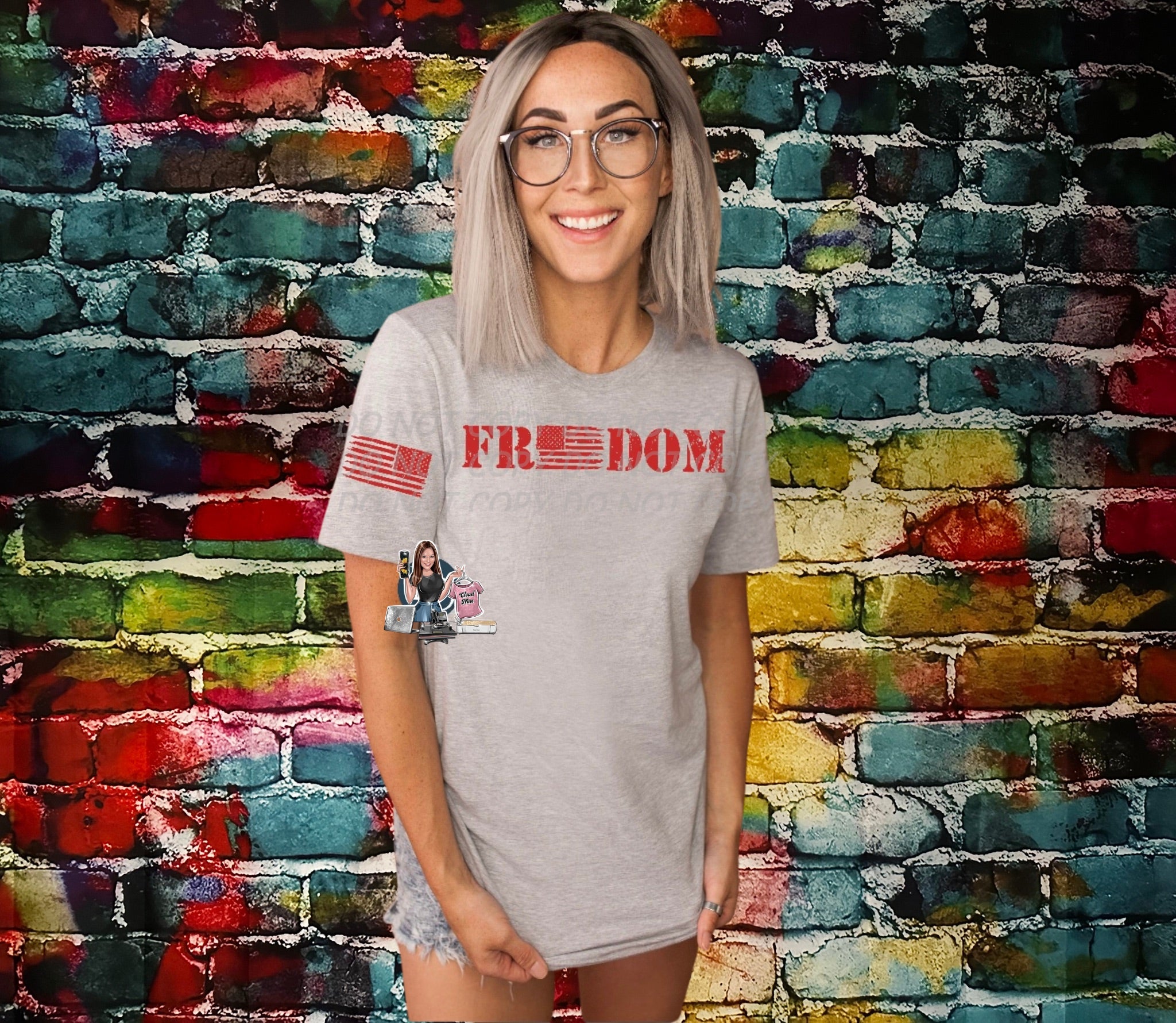 Freedom Bella Canvas tee shirt