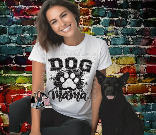 Dog Mama Comfort Colors Tee Shirt