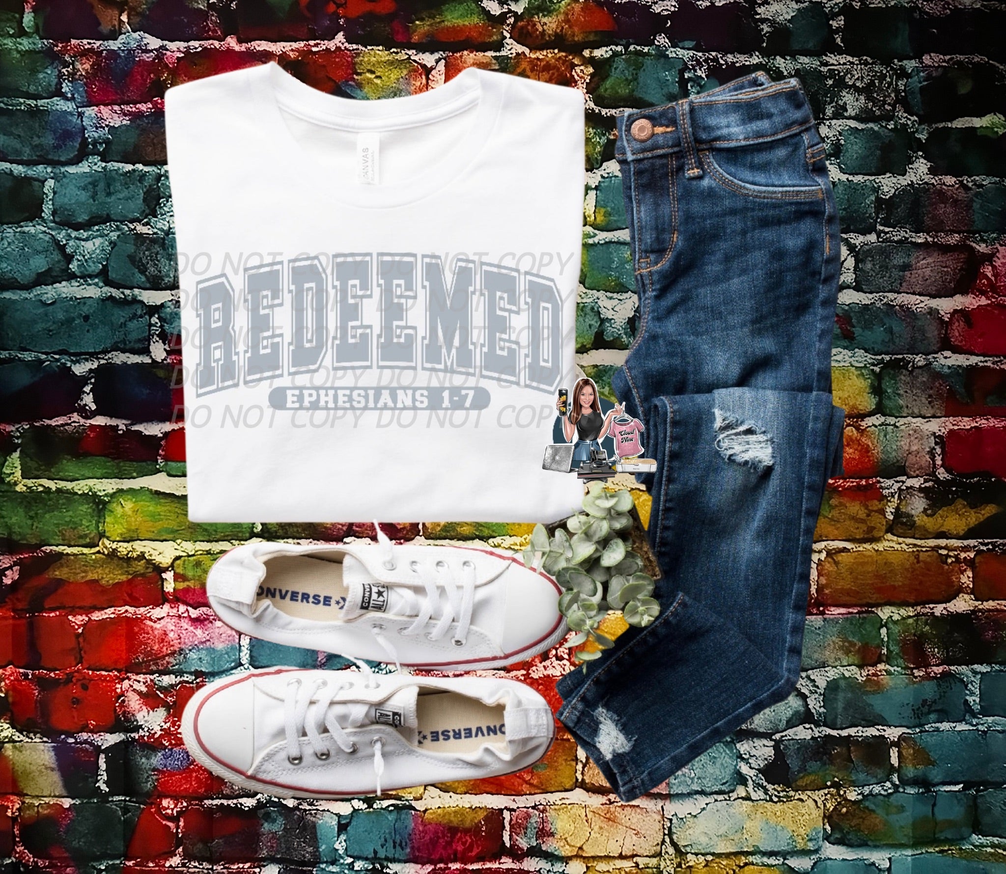 Redeemed Bella Canvas tee shirt