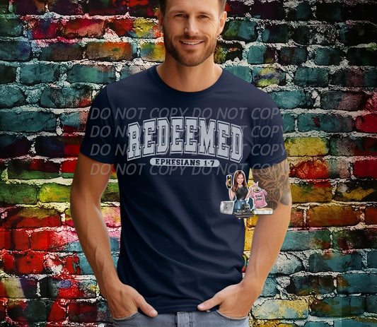 Redeemed Bella Canvas tee shirt