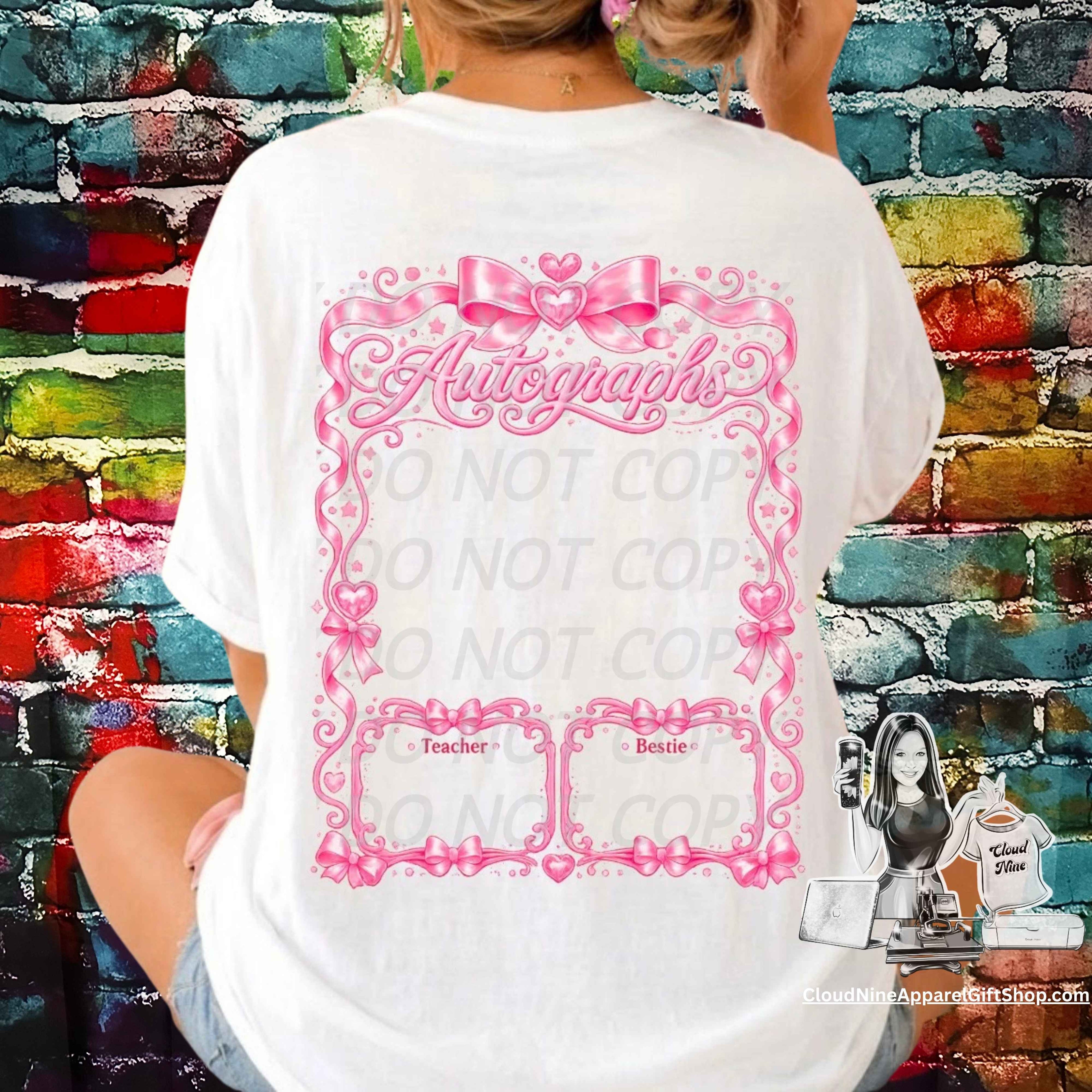 Last day autograph shirt