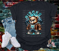 Pisces bear Comfort Colors tee shirt