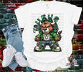 Taurus zodiac bear Comfort Colors tee shirt