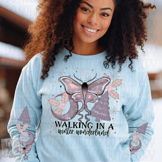 Walking in a winter wonderland sweatshirt