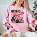 Naughty list sweatshirt