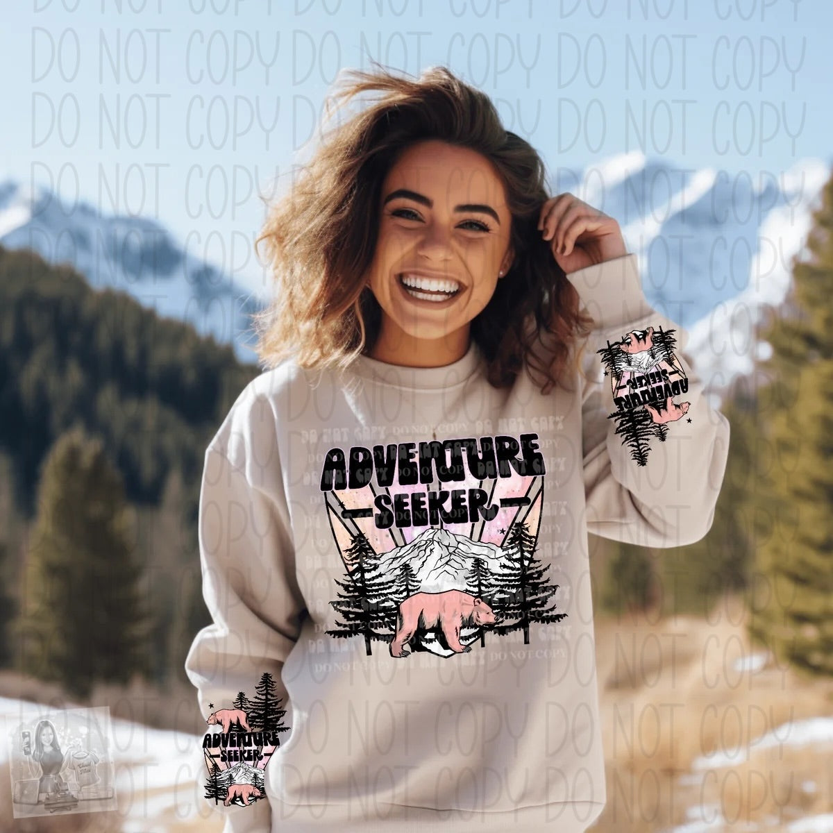 Adventure seeker sweatshirt