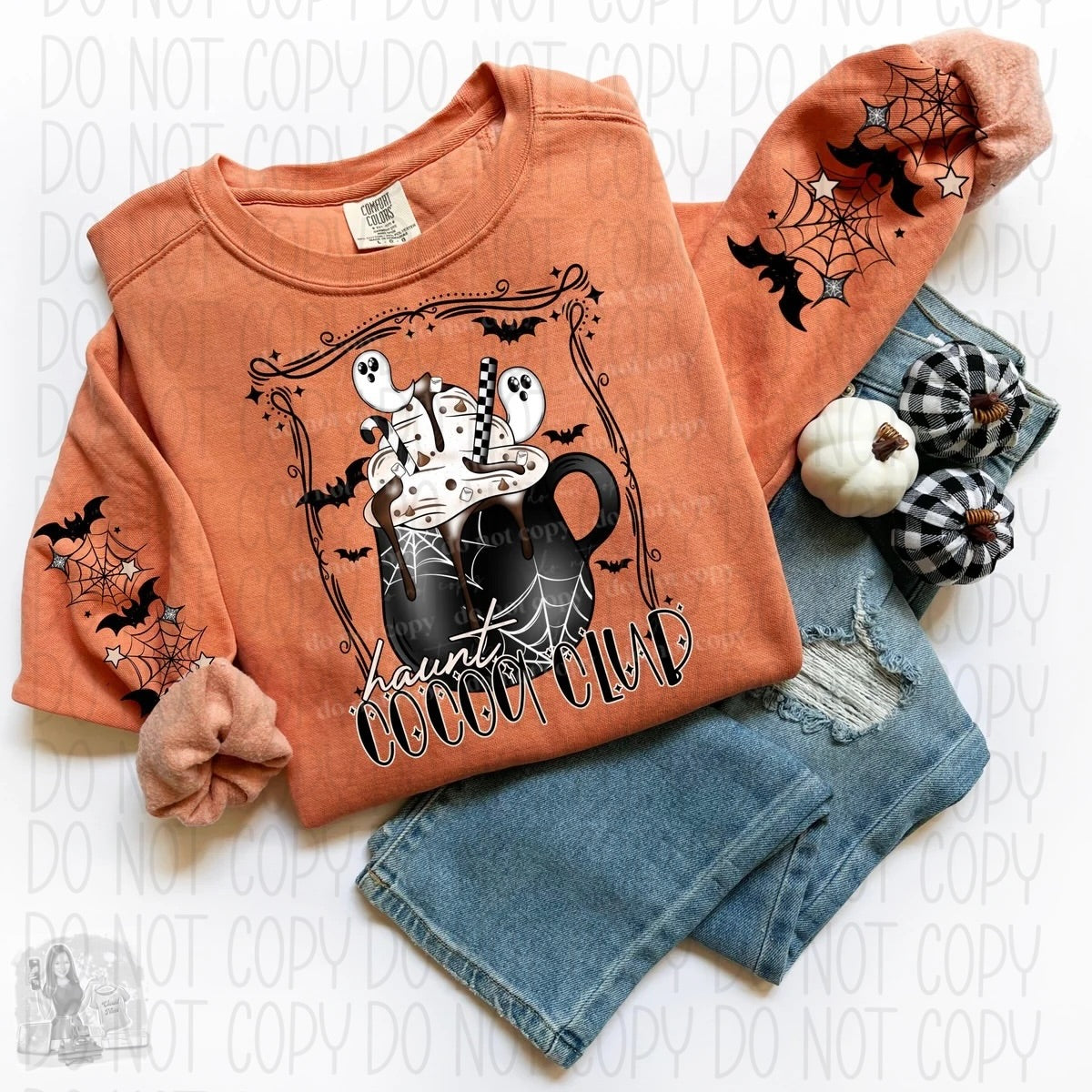 Haunt Cocoa Club sweatshirt