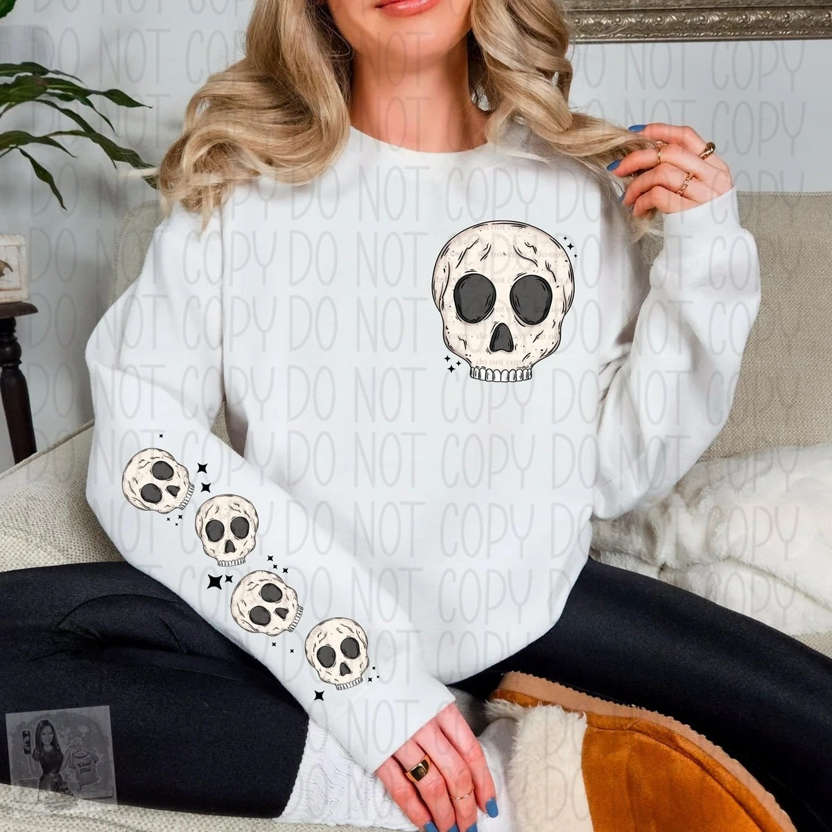Skull sweatshirt