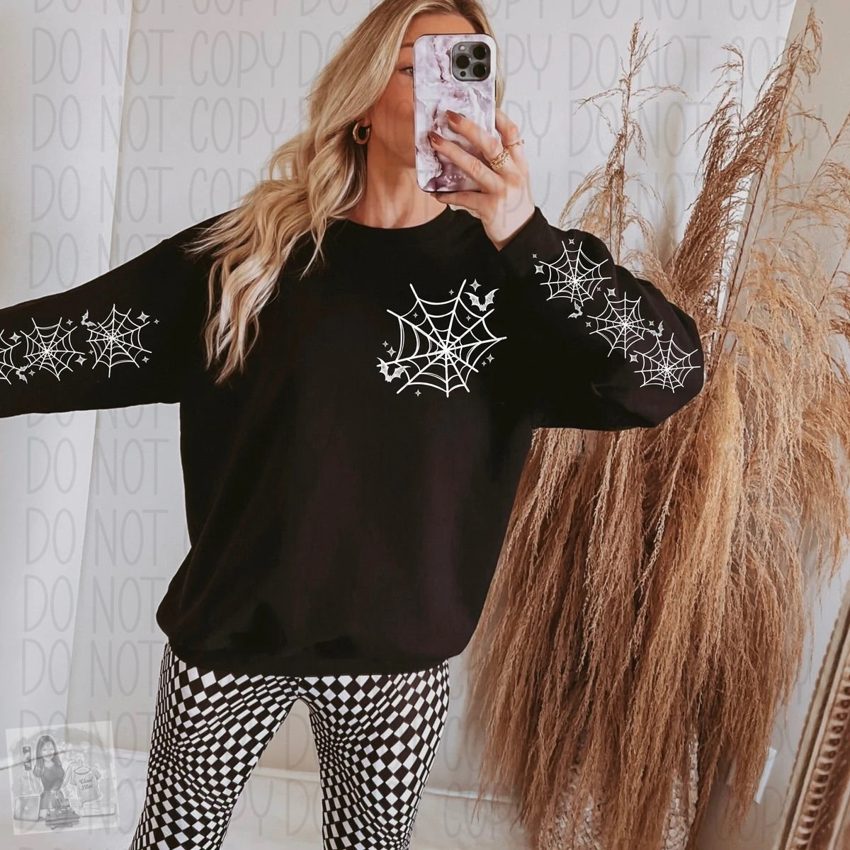 Spiderweb sweatshirt