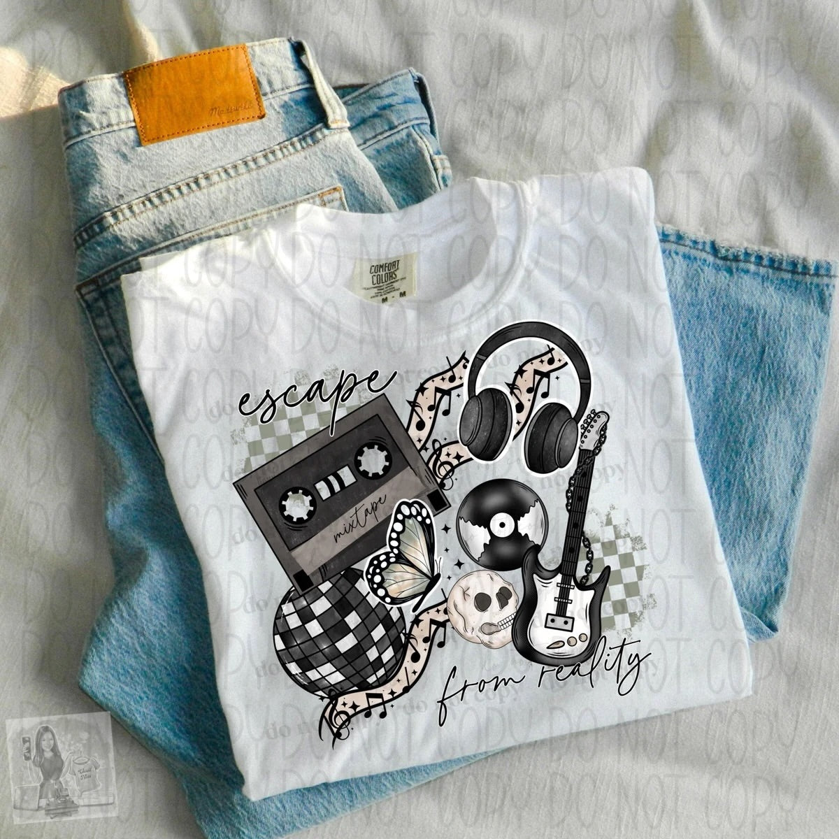 Escape from reality comfort colors tee