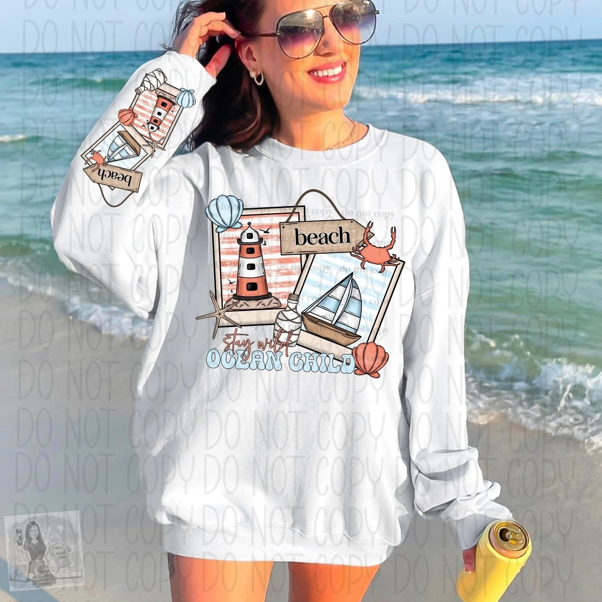 Stay Wild Ocean Child sweatshirt