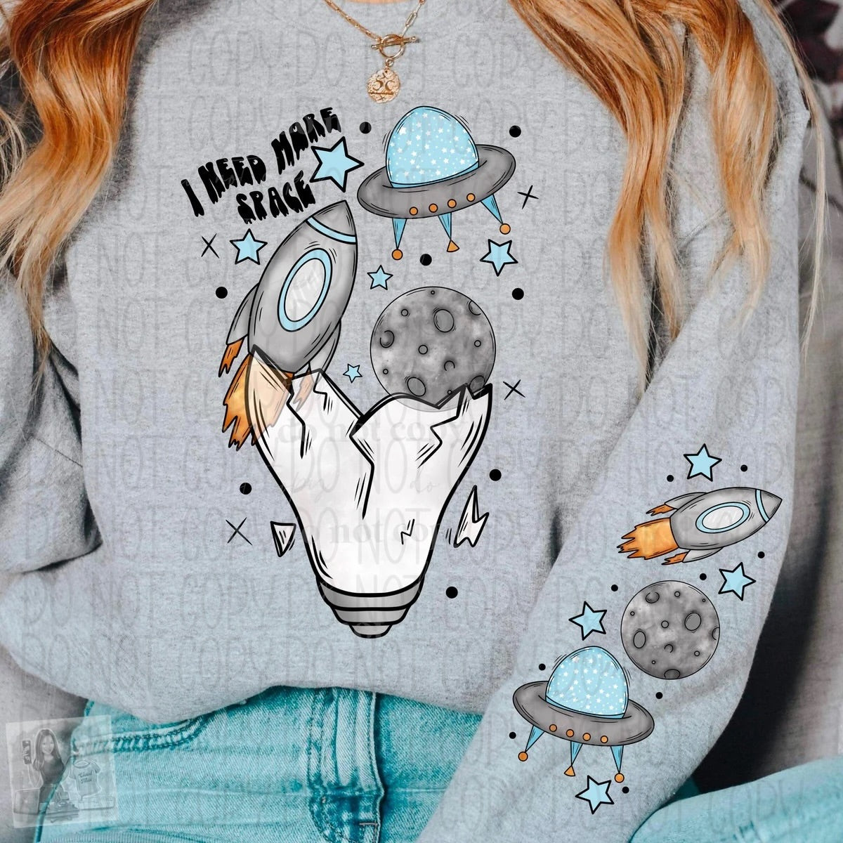 I need more space sweatshirt